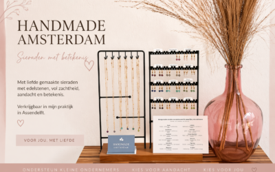 🌿Handgemaakte sieraden met edelstenen – met liefde gekozen.    Nu verkrijgbaar in mijn praktijk in Assendelft