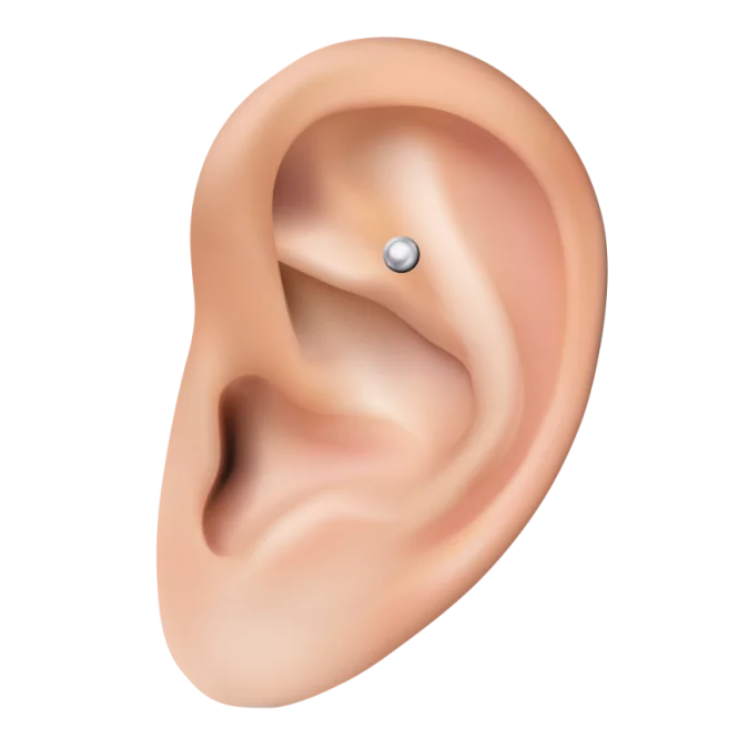 Shen Men piercing